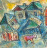 MARC CHAGALL (1887-1985)Oil on canvas, on stretcher bar65 x 54 cmWith the estate signature stamp «Marc/Chagall» at lower leftCertificate from Comité Marc Chagall, Paris$1,600,000