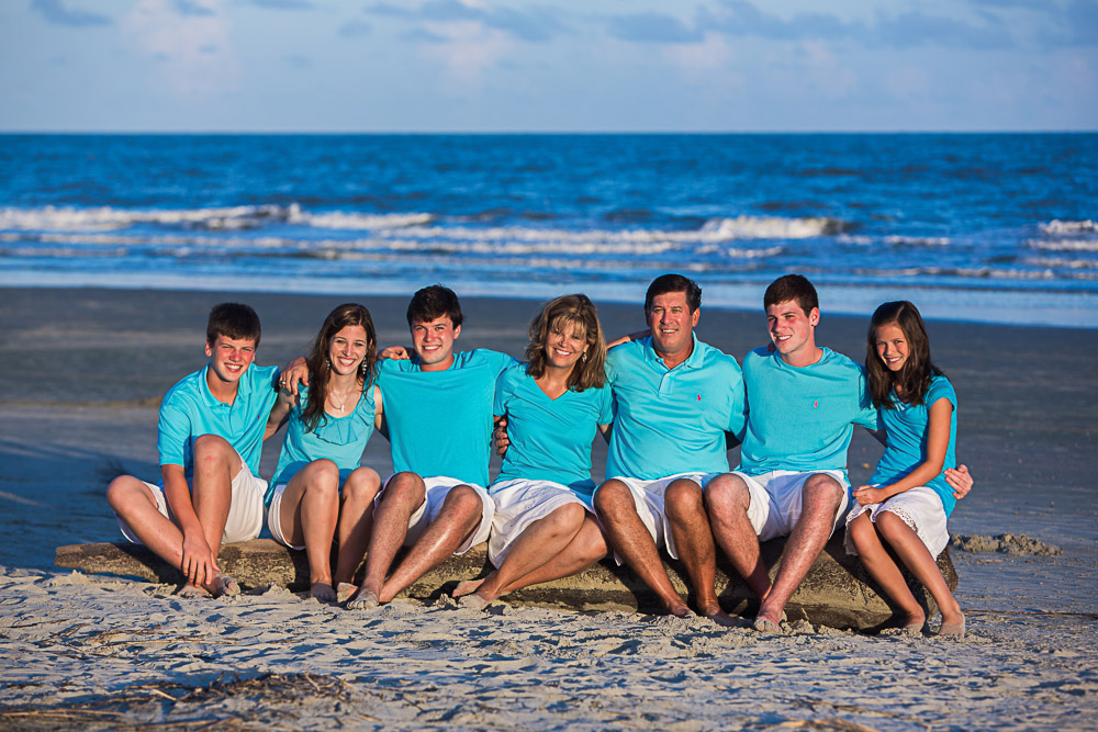Isle of Palms beach photography session.  Wild Dunes section of the beach for their beach photo session.