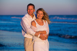 Isle of Palms beach photography session.  Ocean Blvd. section of the beach for their beach photo session.