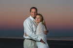 Isle of Palms beach photography session.  25th Ave. section of the beach for their beach photo session.