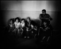 Al Frijad family. Four of the family's children were born with defects and severe illnesses. 10 year old Zahi is in a wheel chair. His twin brother Rami was born with severe retardation. 6 year old Ibrahim suffers from mild retardation and 5 year old Imad was born with a crippled leg. 