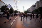 Far right jewish during  a demo against the Israeli Arab in the city of Ramla in Ramla Israel on May 11 2021 