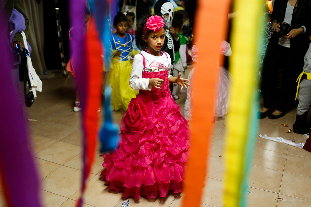 African refugees children celebrate The Jewish holiday Purim
