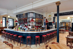 Sympathetic reworking of traditional London pub into brasserie style bar / restaurant maintaining original features. Client: St John's Tavern