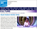 Saudi Arabia's Soldier ArtistPlease click here to see the program