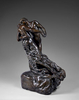 Camille CLAUDEL (1864-1943)Bronze with nuanced brown patinaHeight: 46 cm (18 1/8 in.)Conceived in 1895, the present bronze cast was executed ca. 1996 in an edition of 12, numbered 1/8 to 8/8 and I/IV to IV/IV, from the polychrome plaster acquired directly from Camille Claudel by her doctor Alexandru Slatineau (1873-1939) between 1898 and 1902.Signed and titled “La Valse / C. Claudel” on the front of the base, numbered “E.A. IV/IV” and with foundry mark “Fonderie de la Plaine”.PROVENANCEThe artist’s familyPrivate Collection, France (acquired from the above)AUTHENTICATIONThis work is accompanied by a certificate of authenticity numbered 00220 and dated October 24, 2001, issued and signed by Mme Reine-Marie Paris, the great-niece of the artist.LITERATUREReine-Marie Paris, Camille Claudel re-trouvée, Catalogue Raisonné, Les Éditions Aittouarès, Paris 2001, nr. 28-4, p. 292 (the original plaster ill.), this cast listed.NOTESWe are indebted to Christie’s for the following, referring to another cast:According to Reine-Marie Paris, there are [several] versions of La Valse. In the present sculpture the man is kissing the woman's cheek, and not her neck as is depicted in other […] versions. Additionally, his hand covers the female's hand and the drapery is more accomplished in [the present version].Claudel began La Valse, première version in 1892 and from her first study she created a life-sized plaster, which she exhibited at the Salon of 1893. During this period Claudel was working closely with Rodin, whom she had met in 1883. She not only worked the hands and feet on some of Rodin's larger pieces but also was model to many of Rodin's most important compositions, such as La Pensée (1886) and L'Adieu (1882). There is even speculation that she may have helped carve some of his marbles. Rodin openly pronounced Claudel his equal as a sculptor and they pursued similar themes in their work. The theme of lovers had been explored by Rodin in some of his most important compositions from this period: (Le Baiser (circa 1886) and L'Éternel Printemps (1884). Whereas Rodin's sculptures were essentially structured on a dominant male figure, Claudel's presented a more feminine sensibility that showed greater parity between the male and female figures in La Valse. The two artists also employed a similar technique that emphasized gesture, created tactile surfaces and built up forms. So intense was their relationship that the two were romantically involved for over a decade. In 1898 Claudel officially broke off their affair and went into seclusion, precipitating her eventual confinement to a sanitarium where she died in 1943.Music was also a central inspiration in Claudel's work and the theme of La Valse is reinterpreted in her later sculptures Joueuse de flute and Aveugle Chantant. Her artistic circle included many contemporary musicians and she was rumored to have had an affair with composer Claude Debussy in 1890. While she destroyed many of the records about her sculptures, her brother Paul Claudel recalled that La Valse called to life {quote}the storm and the whirlwind of the dance of the two lovers, drunken with the moment and the music{quote} (R.-M. Paris, op. cit., 1988, p. xix). The figures are entirely self-absorbed. Their intertwining forms and their precarious balance unites them in an expression of the intensity of life. Moreover, the dynamic movement of their dance is emphasized by the motion of the drapery, which both encircles them and grounds them. 