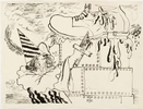 George GROSZ (1893 - 1959)Brush, reed pen and pen and ink on paper19 x 27 1/16 in. (48,3 x 68,8 cm)Stamped on the reverse “GEORGE GROSZ NACHLASS” and numbered 2-143-2Please click HERE for full fact sheet 