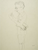 George GROSZ (1893-1959)Pencil on paper60,7 x 46,1 cmAnnotated lower rightStamped on the reverse “GEORGE GROSZ NACHLASS” and numbered UC-407-19Costume designs for “Der Kandidat” by Carl Sternheim, play in four acts after the work of Gustave Flaubert; Performance: Deutsches Theater, Kammerspiele, Berlin, January 27, 1930