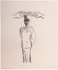 George GROSZ (1893-1959)Reed pen and pen and ink over light grey chalk22 1/2 x 18 15/16 in (57,1 x 48,1 cm)InscribedStamped on the reverse “GEORGE GROSZ NACHLASS” and numbered 4-28-5