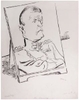 George GROSZ (1893-1959)Brush, reed pen and pen and ink over light grey chalk23 5/16 x 18 1/4 in (59,2 x 46,3 cm)Signed, dated and inscribed Stamped on the reverse “GEORGE GROSZ NACHLASS” and numbered 4-21-3 