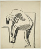 Ernst Ludwig KIRCHNER (1880 – 1938)Charcoal on paper45 x 37,8 cm (17 3/4 x 14 7/8 in.)Stamped on the verso with the estate stampand numbered ‘K Da/Bg 1 90’.ProvenanceEstate of the artist
