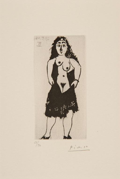 Pablo PICASSO (1881-1973)Aquatint on wove32.7 X 25.6 cmFrom: La Série {quote}347{quote}