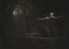 John MARTIN (1789-1854)Mezzotint on laid paper19,2 x 26,8 cmThe title work of the present exhibition is John Martin’s most renowned subject, a mezzotint also conserved in major museums such as the Victoria & Albert Museum (London), the Art Gallery of New South Wales, and the National Gallery of Canada (Ottawa).