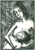 Otto MUELLER (1874-1930)Lithographie26 x 18,5 auf 33,3 x 26,8 cmAuf leicht gehämmertem gelblichem Velin. Unten rechts signiert. Exemplar 18 einer auf 30 Exx. angelegten, jedoch wohl nicht ausgedruckten Auflage in der Zeitschrift «Die Gäste». Mit dem Trockenstempel «Verlag der Galerie Ferdinand Möller»