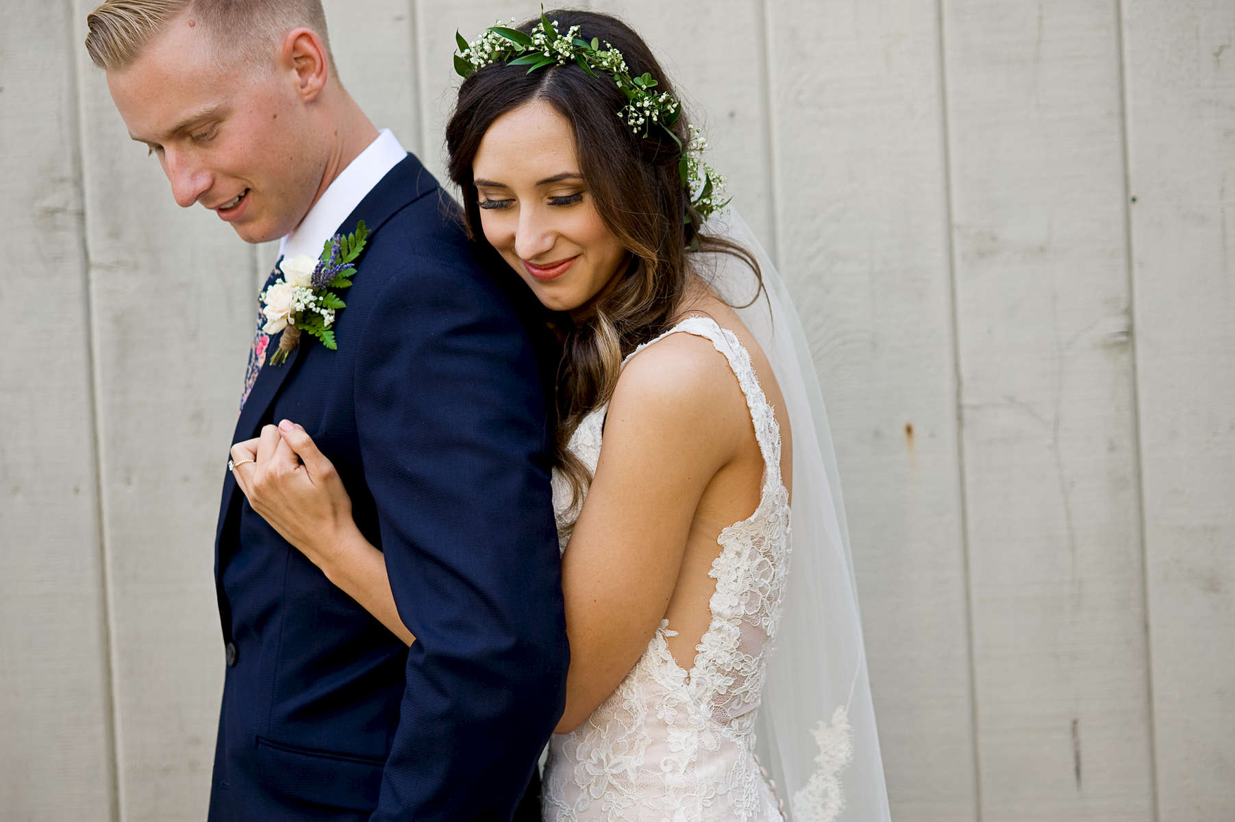 Registered Nurse and beautiful bride, Katy Faria, marries her elementary school sweetheart and firefighter, Chad Morrison, at Coto Valley Country Club in Coto De Caza, Calif., on Saturday, April 6, 2018.  The couple first and foremost follow Jesus Christ as their personal Savior and were ecstatic to celebrate their marriage with their closest friends and family.  The tear-filled vows, key to her heart necklace, first look, swing, and sparkler exit were a few of the cherished moments during the Morrison Wedding.(Photo by: Meagan Reidinger © 2018)