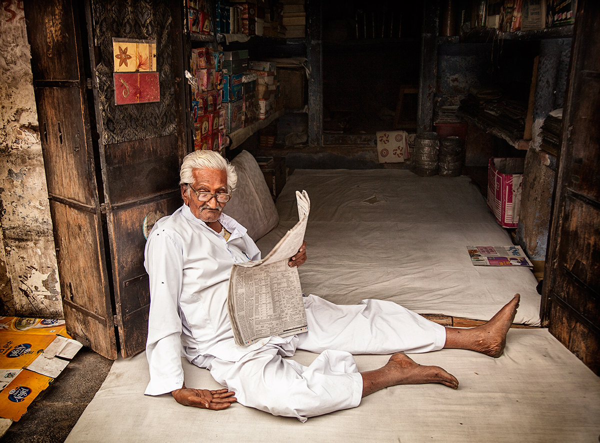 Man in Jodhpur, India 