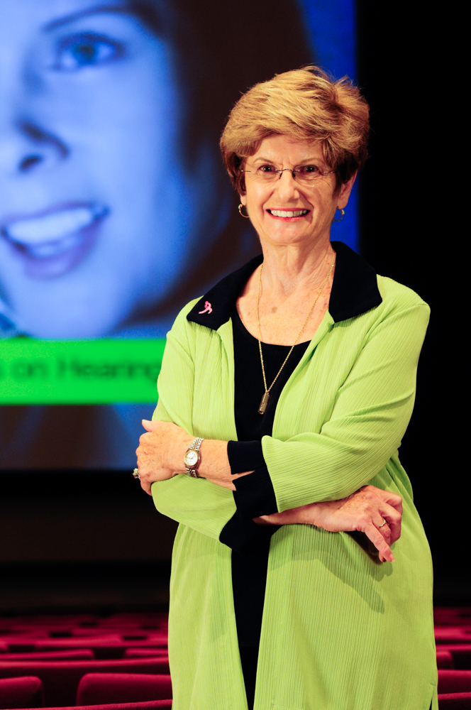 Joan Black, past co-president and officer of the Hearing Loss Association of North Carolina