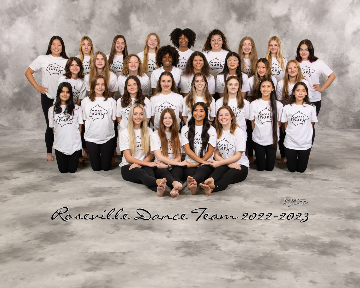 October 29, 2022; Roseville, Minnesota, USA; RAHS Dance Team Portraits at RAMS;  (Photo credit: {photog}Anthony Brett Schreck)RAHS Dance Team Portraits