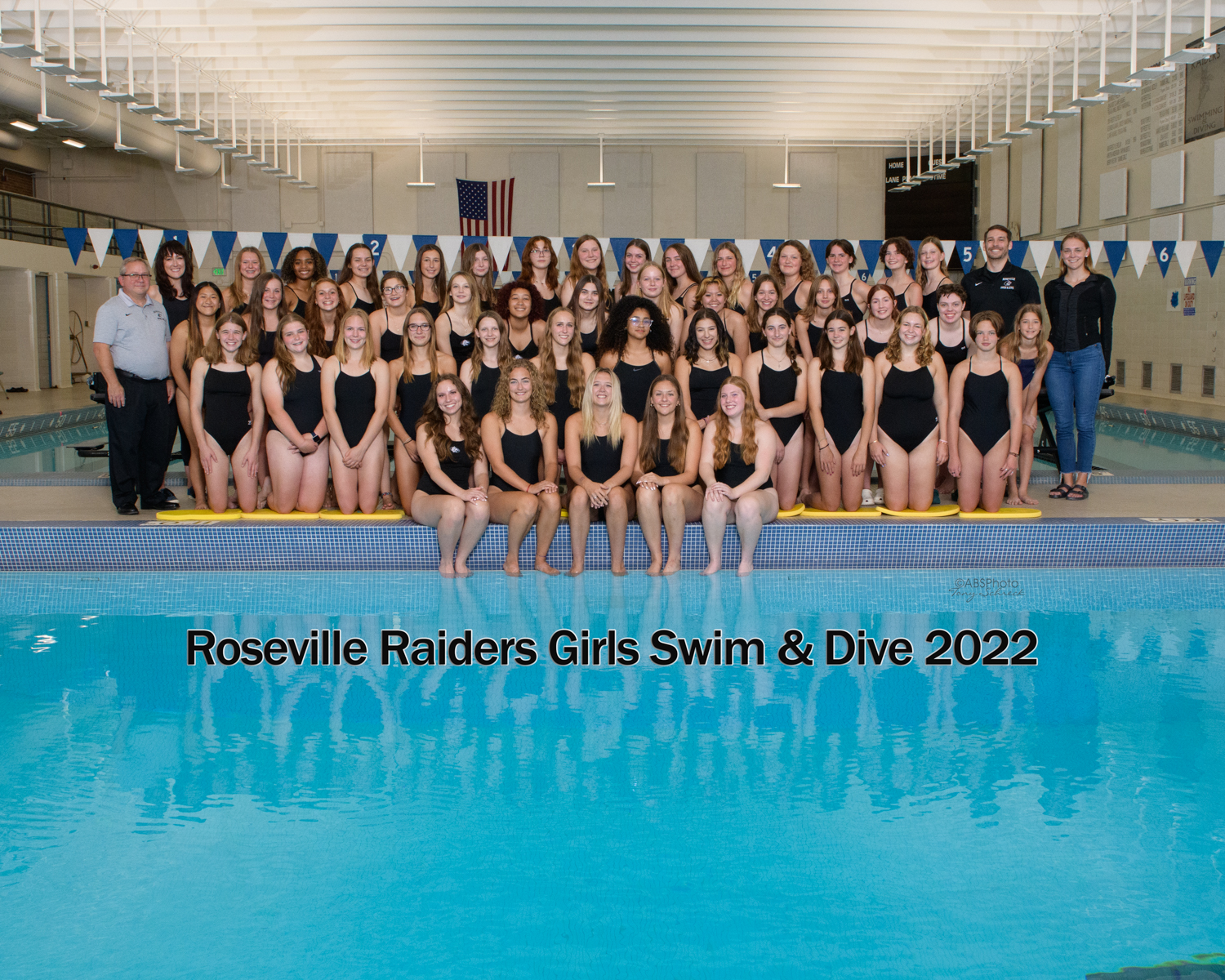 August 26, 2022; Roseville, Minnesota, USA; RAHS Girls Swim and Dive Portraits at Parkview Pool;  (Photo credit: {photog}Anthony Brett Schreck)RAHS Girls Swim and Dive Portraits