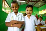 School kids in Honduras