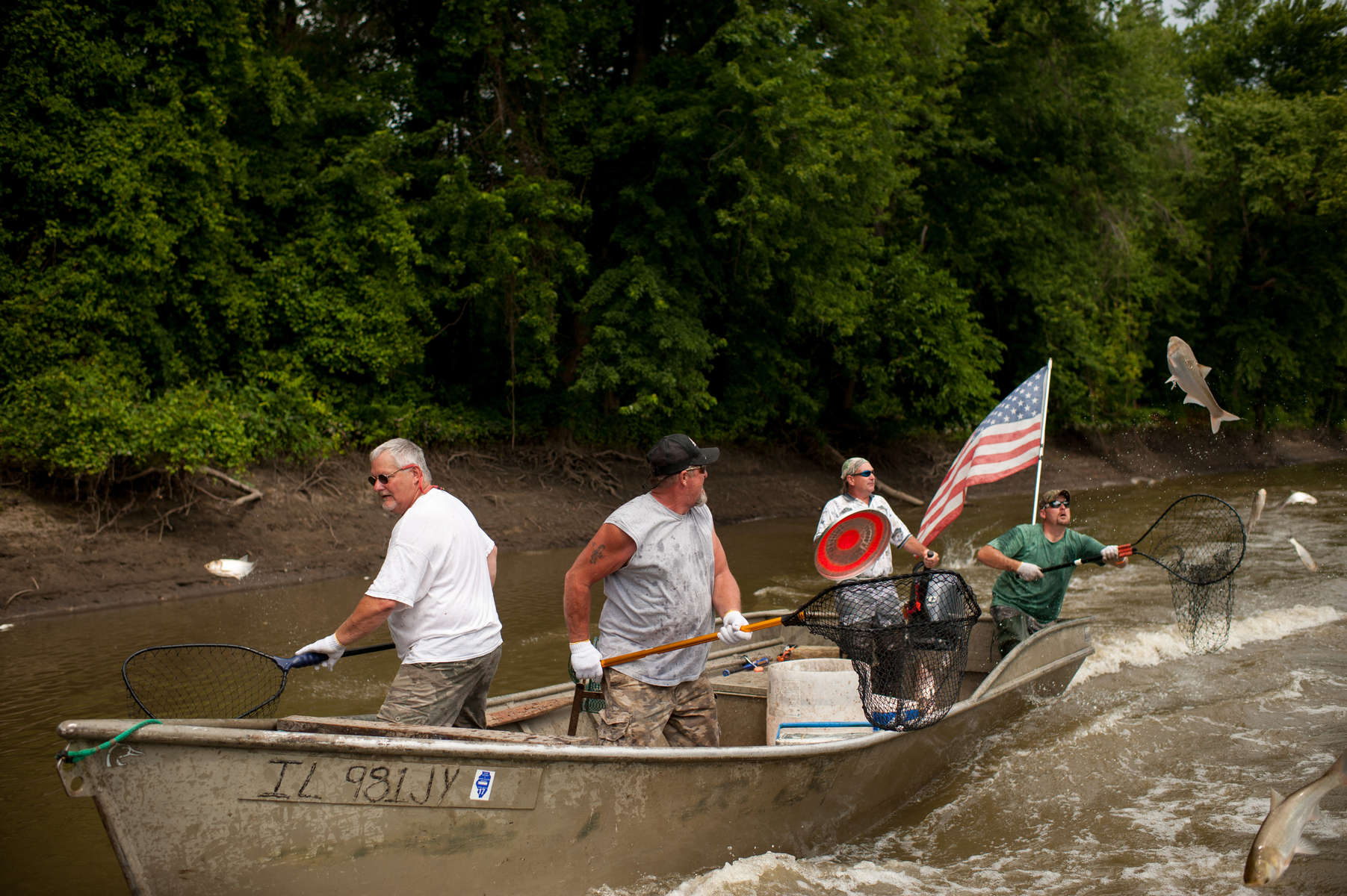 Red Neck Fishing Tournament Friday, August 1, 2014, in Bath , ILL. Photo by Rob Hart