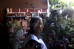 Guadalupe Sánchez in her family home in Miahuatlán.