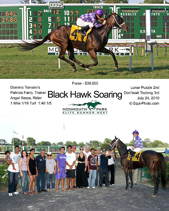 The Win Photo Composite contains the Finish, Lettering and Winners Circle.  Available sizes are 8x10, 11x14, 16x20 and 20x24.