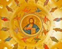 Jesus Christ, Pantokrator, surrounded by angels and prophets