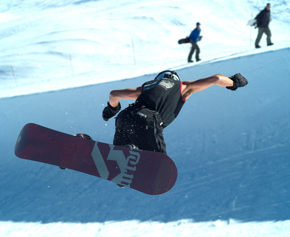 snowboard pipeline. bc vc canada