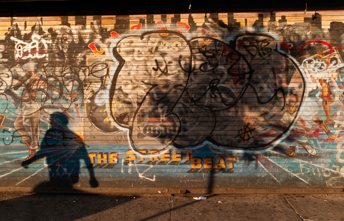 Summer 2017 - Street scene and grafitti.
