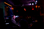 Jazz great and composer Benny Golson and Ron Carter perform at Ginny's Supper Club in Harlem. The club is owned by chef Marques Samuelsson.