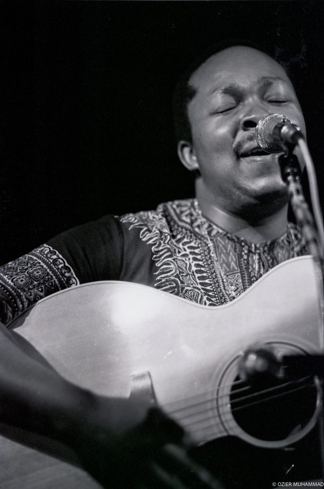 Chicago, IL - Circa 1974 - Jazz/Folk singer Terry Callier as he performed at Ratso's.