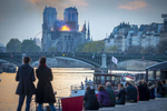 The fire of Notre-Dame cathedral, April 2019