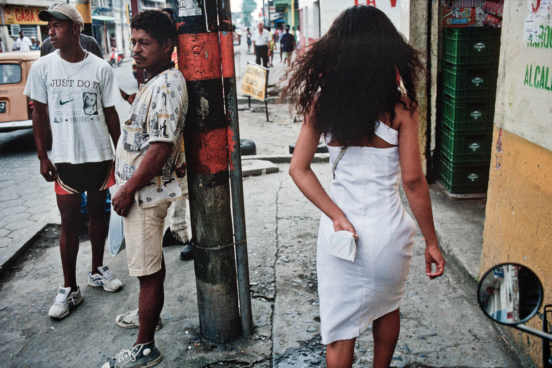 Street in Tumaco in July 1998