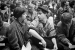 Students strike at the university of Nanterre on november 1986