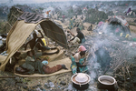 Rwandan Hutu refugee camp of Kibumba in August 1994