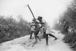 Farmers near Jean-Rabel in August 1986