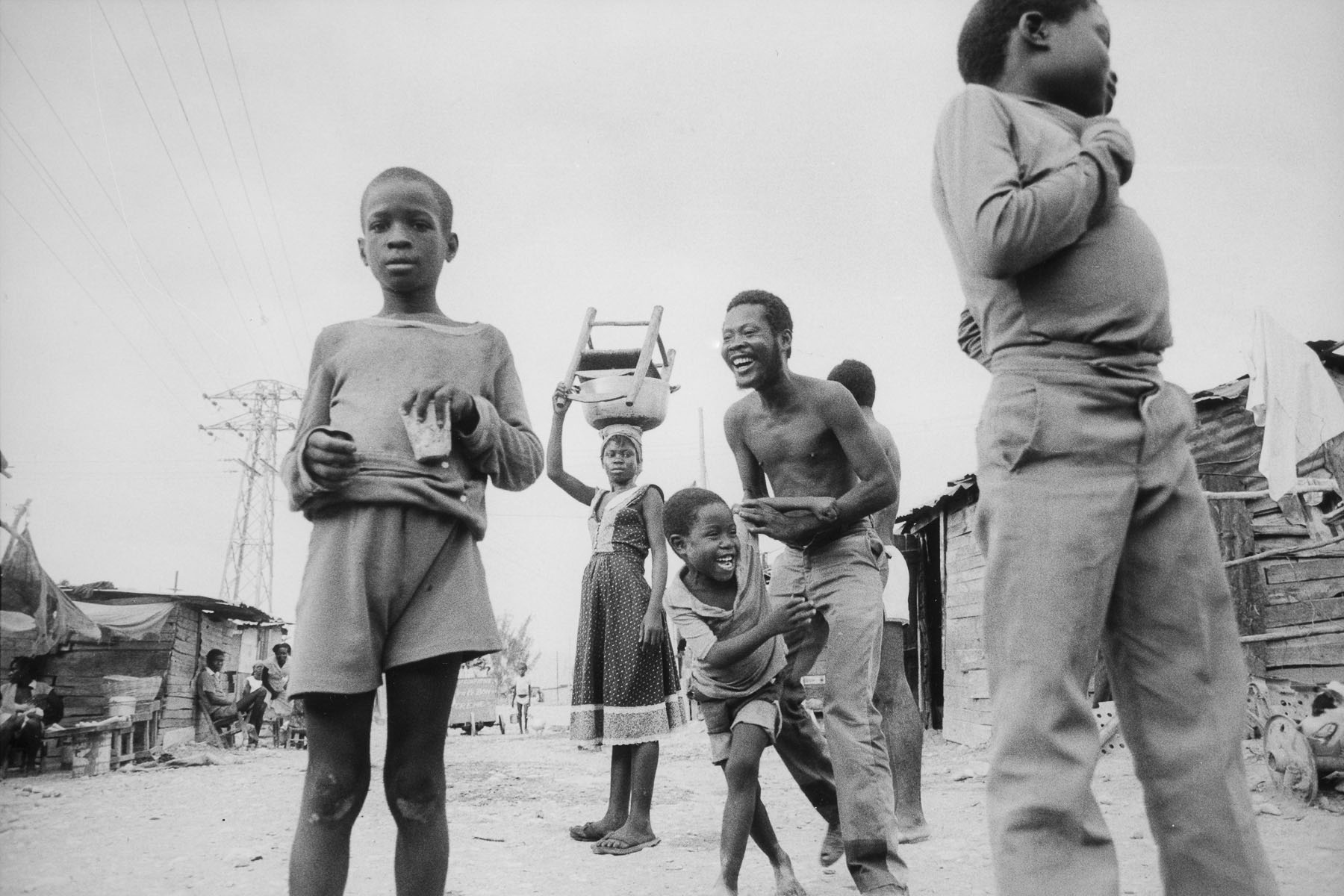 La Saline, shantytown in August 1986