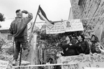 Milad’s funerals, a 10-year-old Palestinian child killed by the Israelian army in June 1989