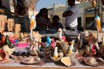 Local merchants sold souvenirs of pelicans, penguins, seals and sea lions at a small stand in San Juan de Marcona, Peru. Primiarly a mining area, Marcona has seen a recent influx of tourism, driven in large part by the Punta San Juan reserve and its wildlife. 