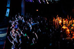 Crowdsurfing during  The Glitch Mob at Higher Ground in Burlington, Vermont.