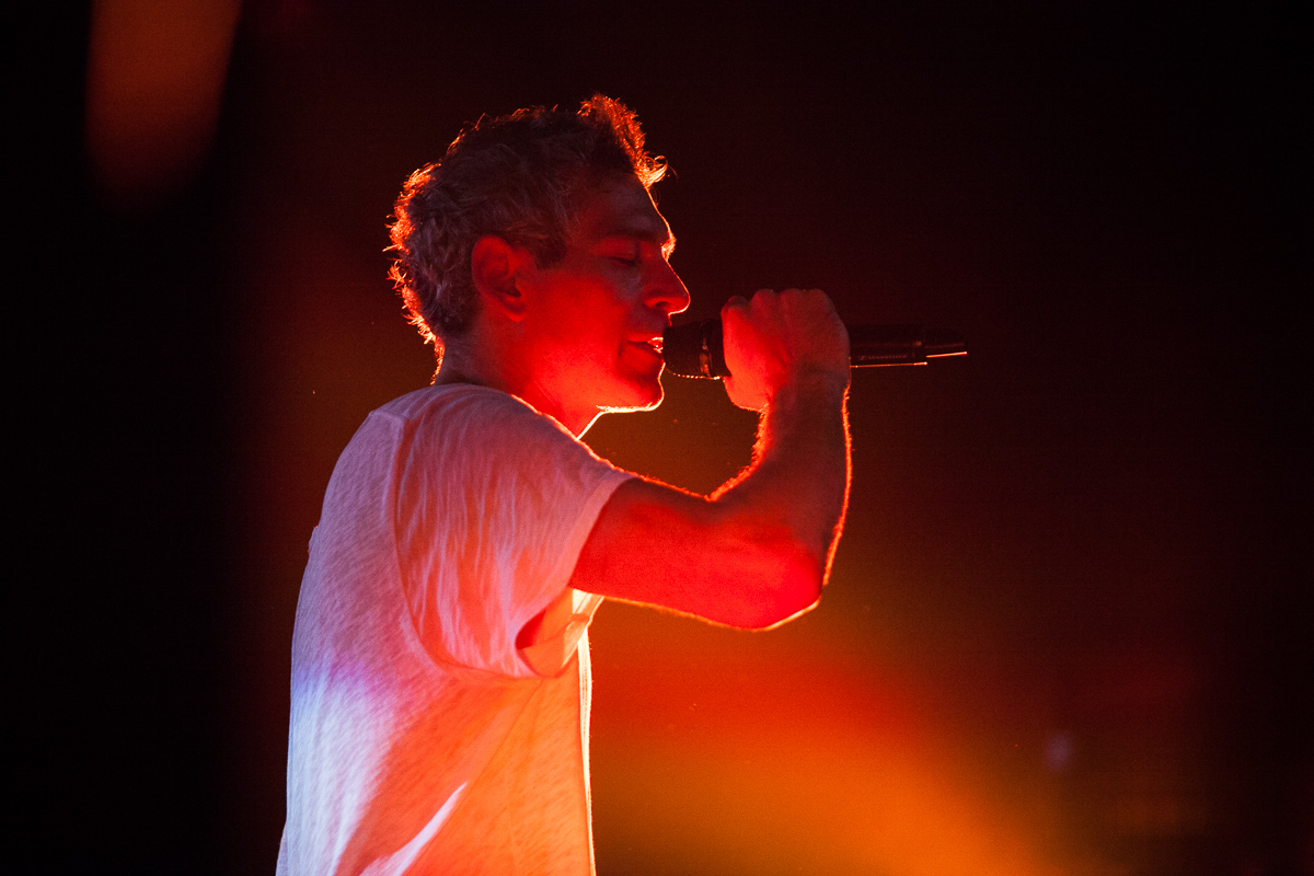 Matisyahu sings at Higher Ground in Burlington on December 16, 2014. By Vermont Photographer Monica Donovan for Billboard Magazine