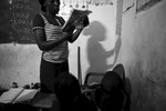 Dionisia Wawira Kitmaka teaches the pre-unit (5-6 year olds) class.