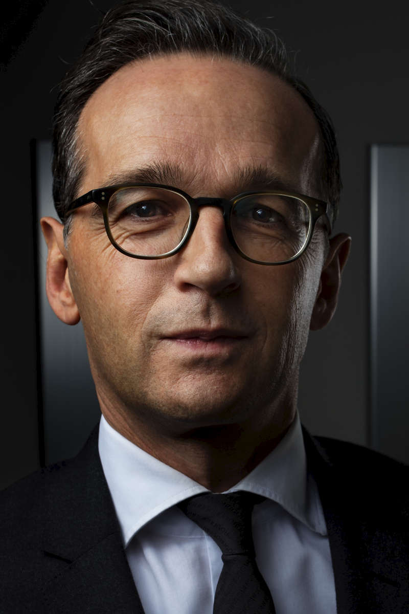 November 01, 2016,Germany: German Federal Minister  of Justice Heiko Maas (SPD) stands for a portrait prior to a meeting with journalists. (Hermann Bredehorst/Polaris)