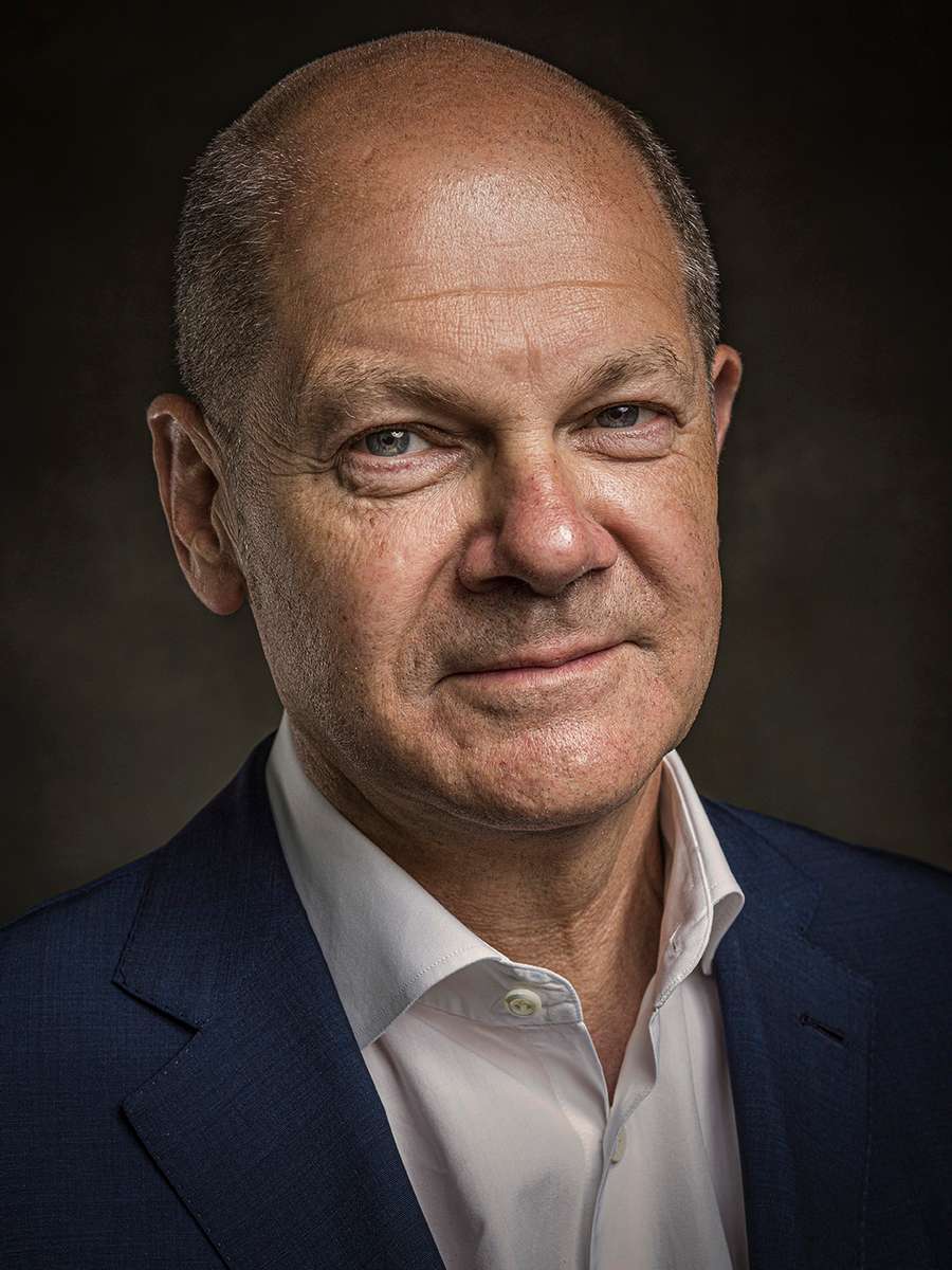 German Finance Minister and candidate  for chancellor of the German Social Democrats (SPD) Olaf Scholz 