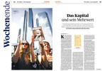 Handelsblatt, Germany, Weekend Edition, Occupy Protest Frankfurt