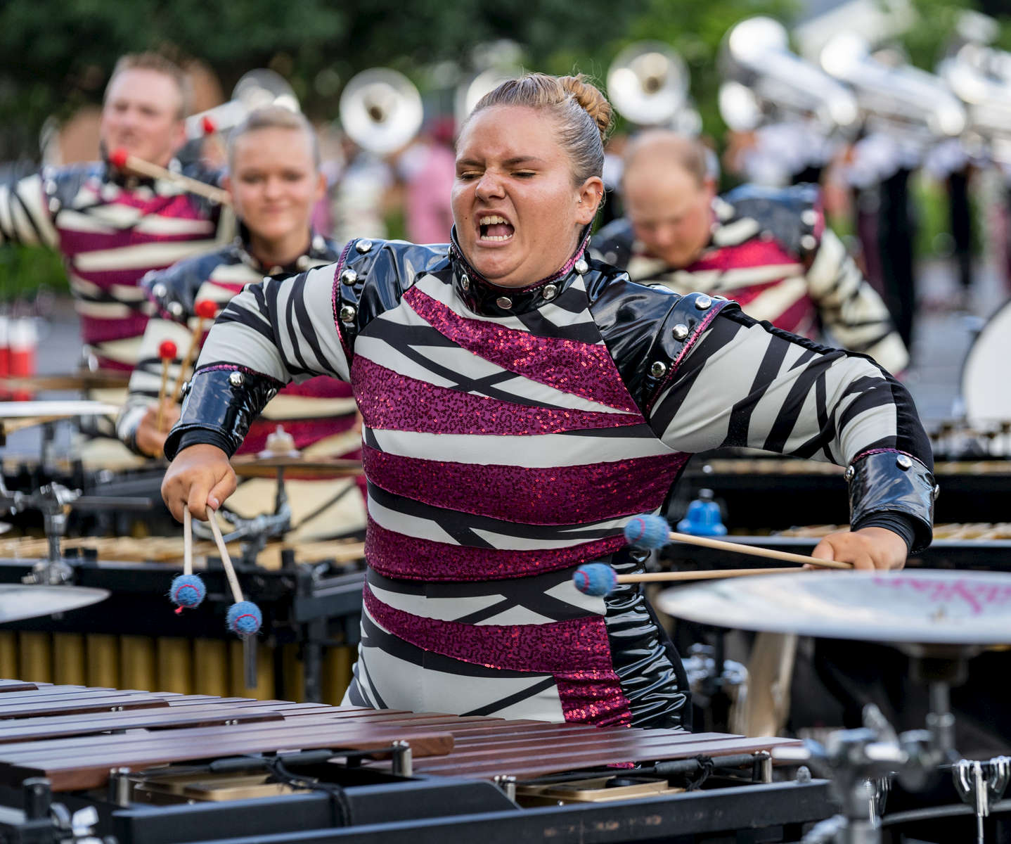 The Cadets in Akron, Ohio June 23,2018. This was their first show (Innovations in Brass) for 2018.
