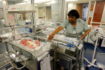 Maimonides Hospital in Brooklyn has the busiest baby nursery in the state, with over 7,700 babies born there last year
