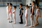 The School of American Ballet conducted auditions for prospective students at the Frank Sinatra School of the Arts 