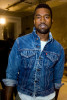 Musician Kanye West at the Band of Outsiders fashion show 